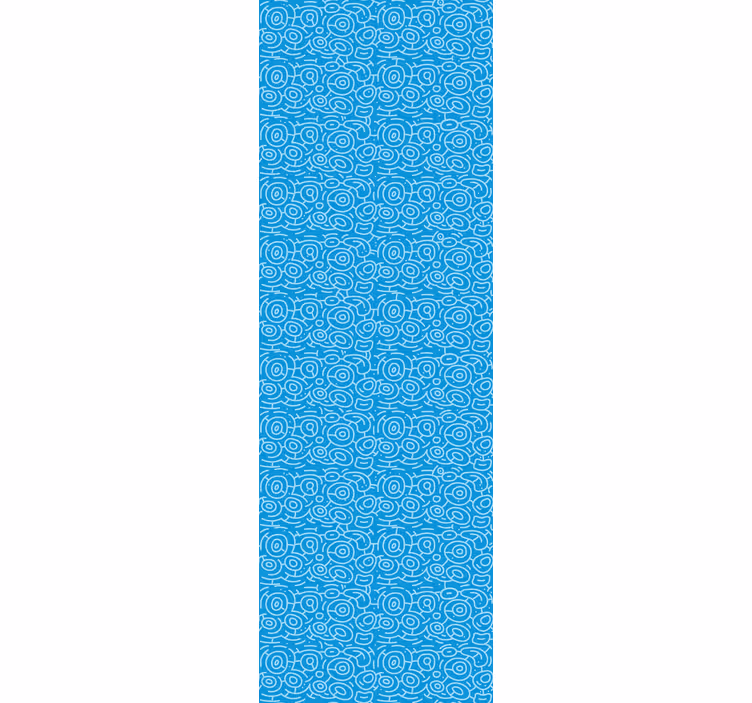 Geometric wallpaper spiral geometric pattern - TenStickers