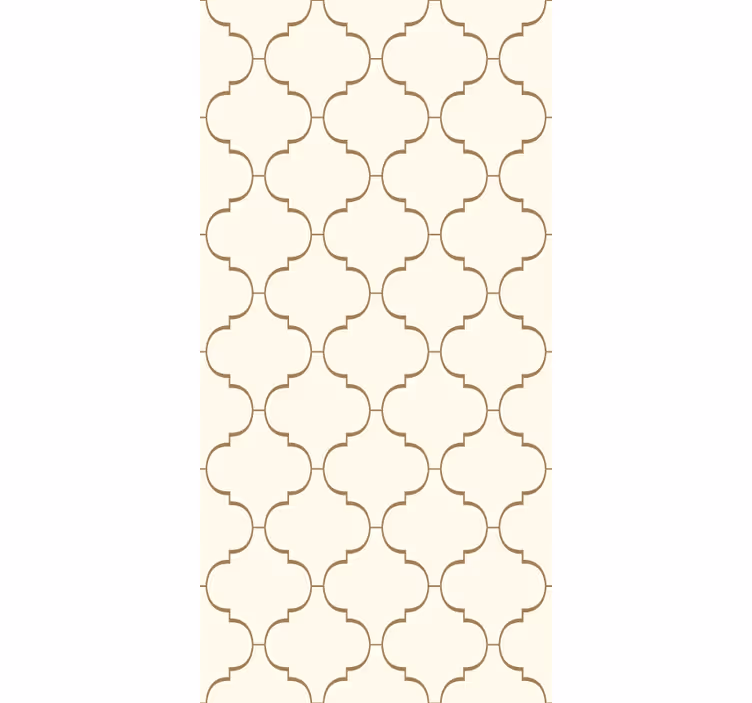Gray elegant floral pattern leaf wallpaper - TenStickers