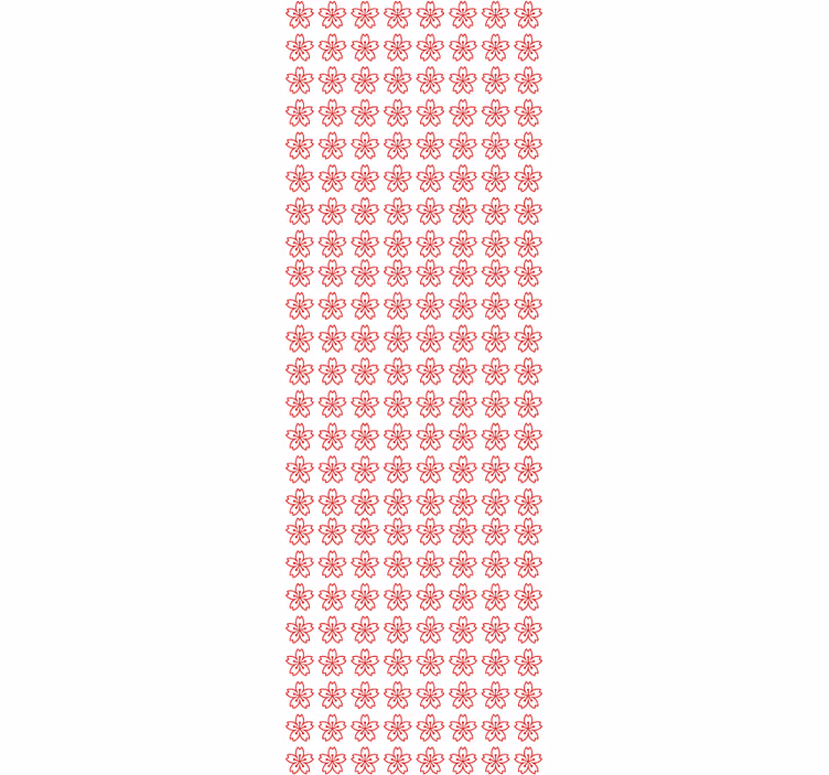 Botanical Balance floral ornament wallpaper - TenStickers