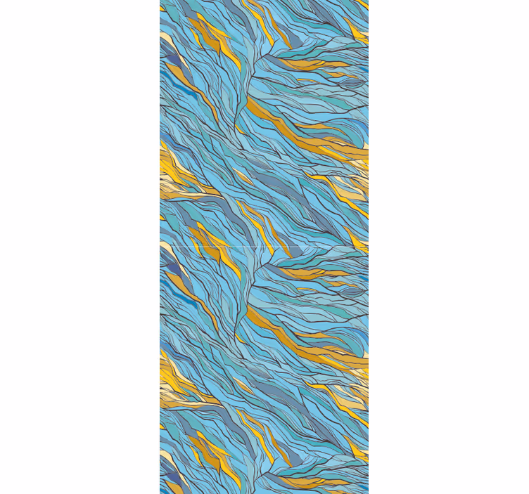 Abstract Natural Movement abstract wallpaper - TenStickers
