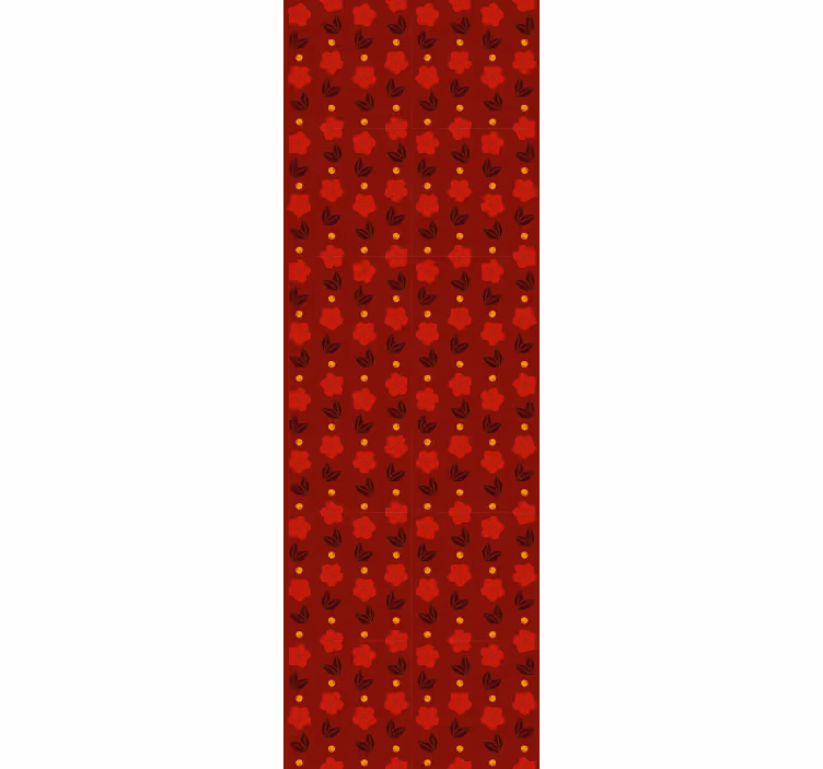 Red polka dots wallpaper polka dots wallpaper - TenStickers