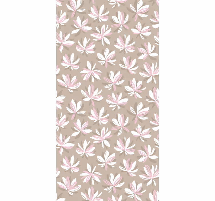 Floral ornament wallpaper floral pattern showcase - TenStickers