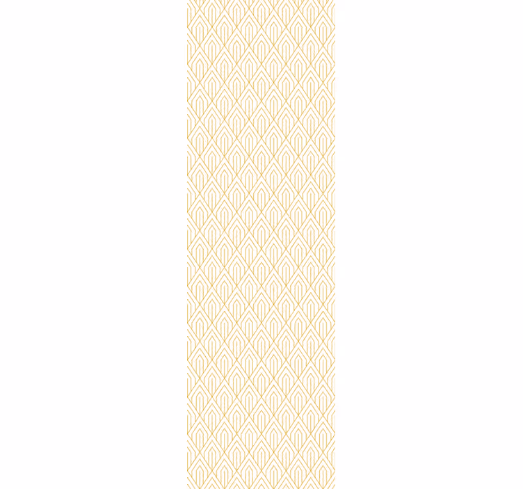 Geometric wallpaper with linear pattern - TenStickers