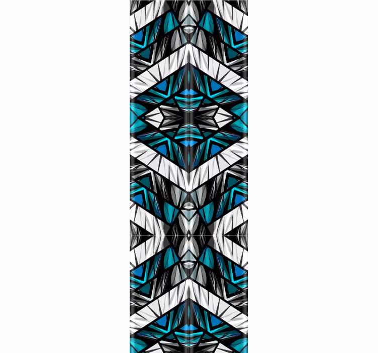 Kaleidoscopic Symmetry geometric wallpaper - TenStickers