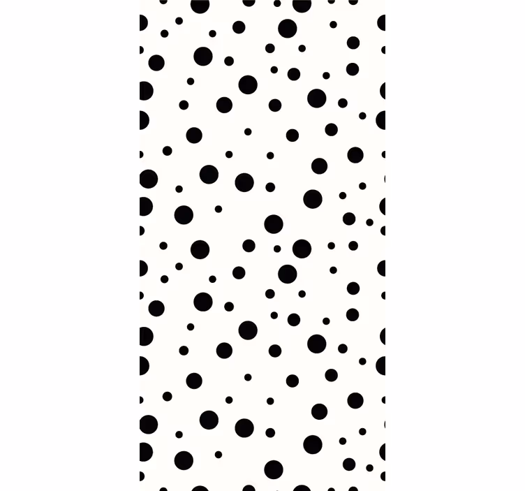 Polka dots wallpaper polka dots design - TenStickers