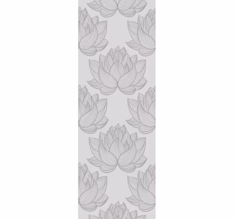 Lotus Blossoms flower wallpaper - TenStickers