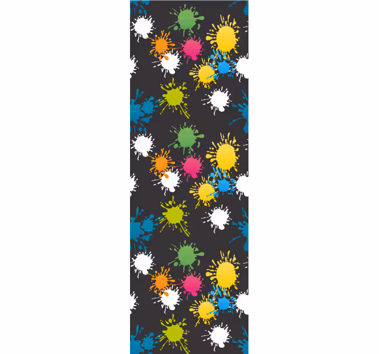 Teenager wallpaper splatter patterns - TenStickers