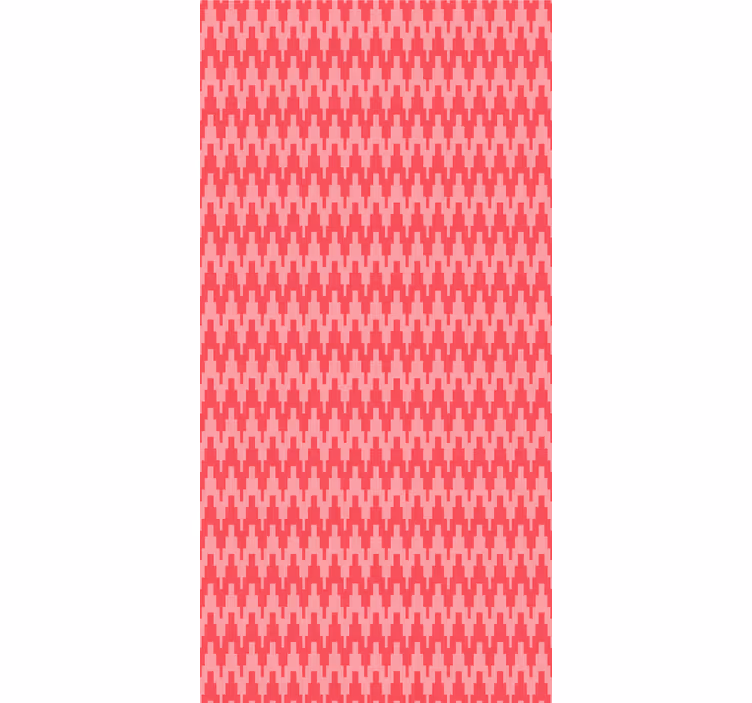 Houndstooth Motif geometric wallpaper - TenStickers