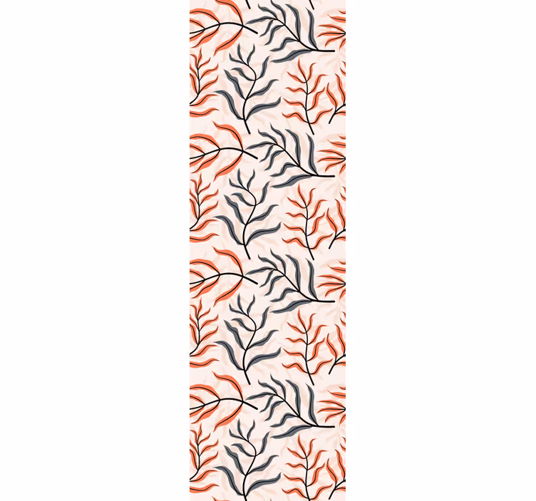 Botanical Seamless Pattern leaf wallpaper - TenStickers