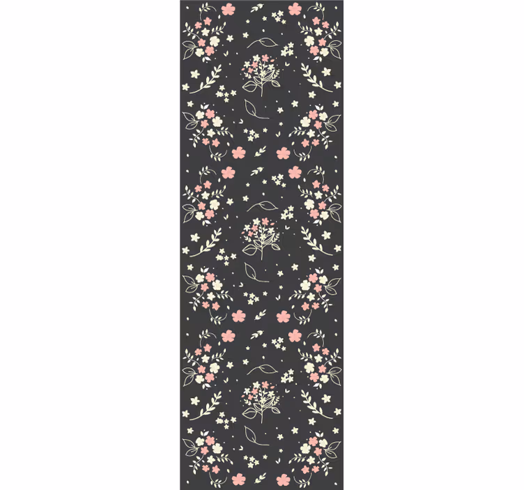 Floral Botanical Charm flower wallpaper - TenStickers