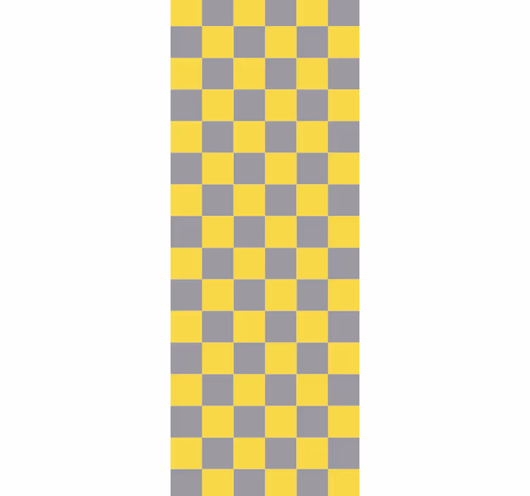 Chequered Pattern square wallpaper - TenStickers