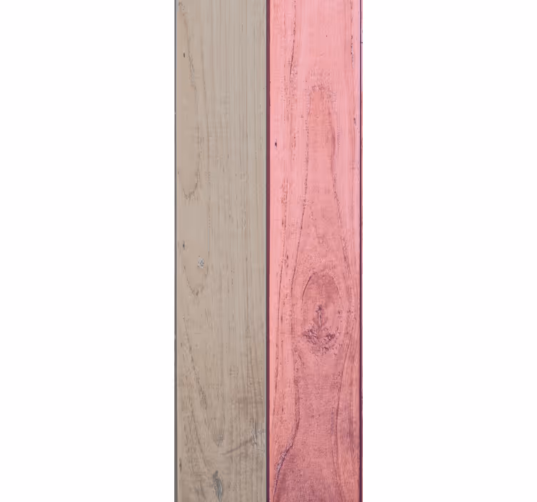 Textured Timber Panels wood wallpaper - TenStickers