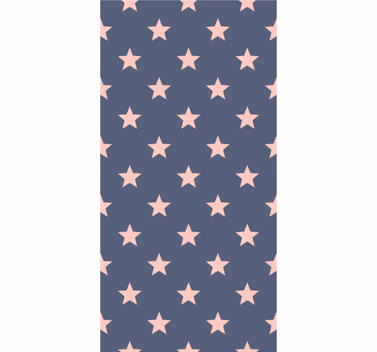 Starry Night Pattern star wallpaper - TenStickers