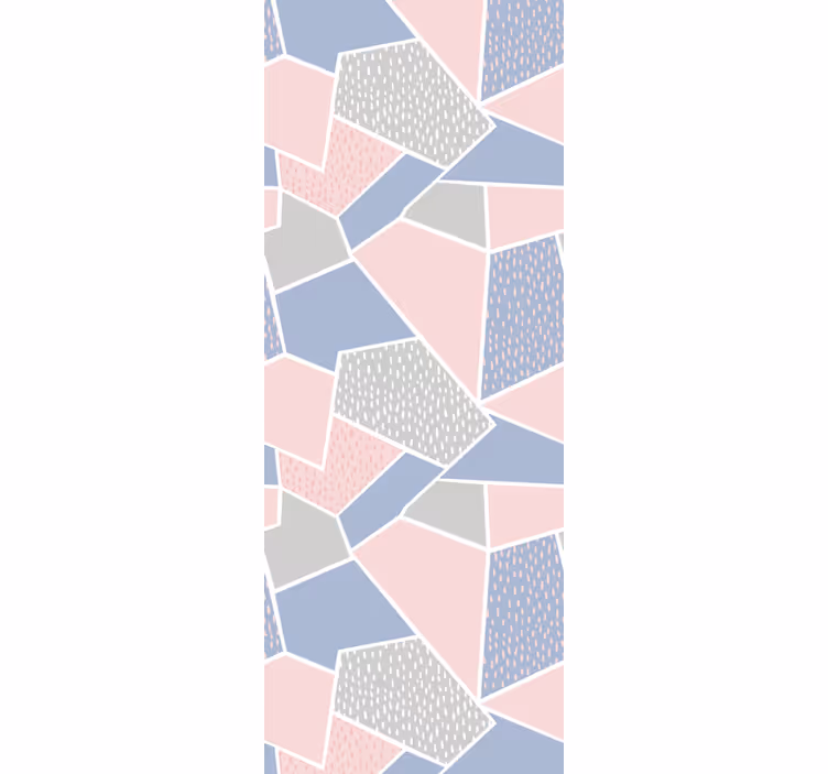Geometric wallpaper geometric collage - TenStickers