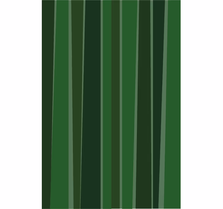 Striped wallpaper in green striped pattern - TenStickers