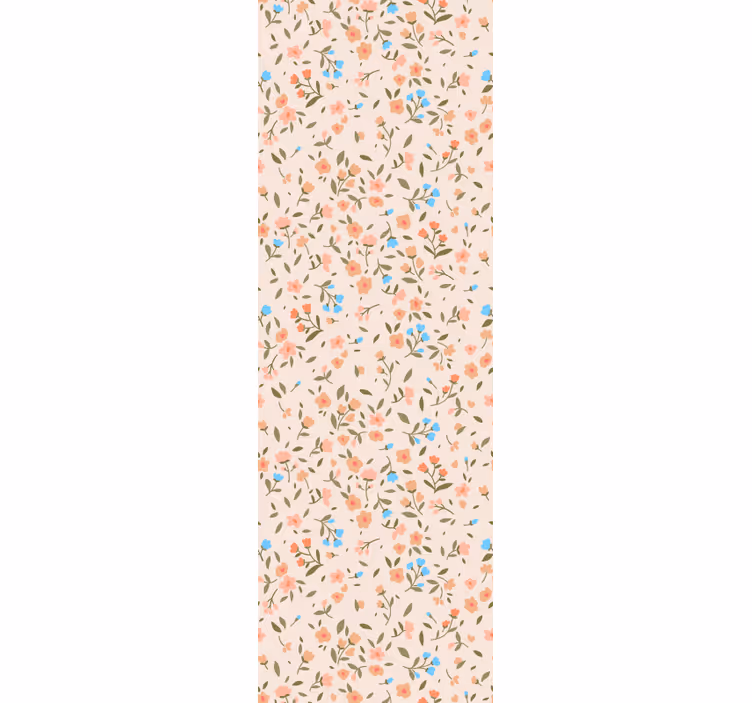 Floral Blossom Charm flower wallpaper - TenStickers