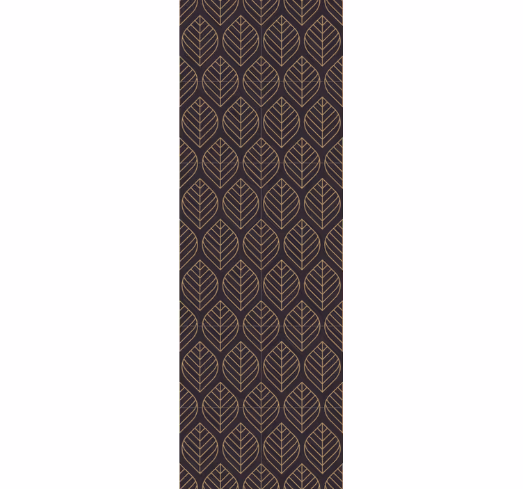 Leaf wallpaper leaf pattern sophistication - TenStickers