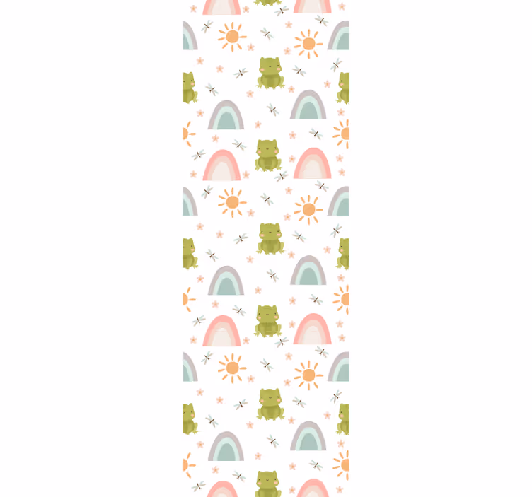 Playful Dragons nursery wallpaper - TenStickers