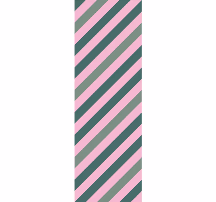 Diagonal Striped Sophistication horizontal striped wallpaper - TenStickers