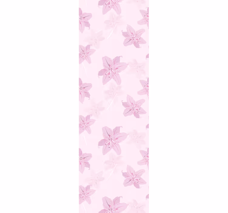 Pretty feminine flower teen bedroom wallpaper - TenStickers