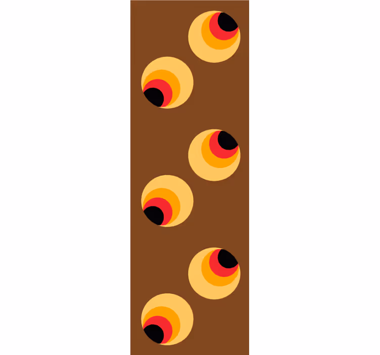 Pop eyeballs  Vintage Wallpaper - TenStickers