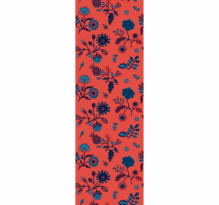 Traditional polish folk art pattern wallpaper - TenStickers