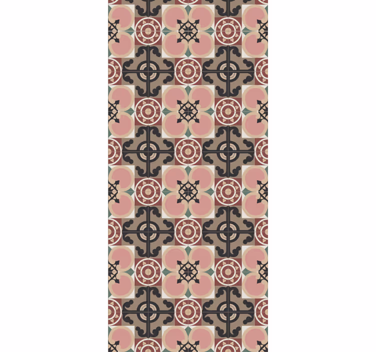 Toledo Tile wallpaper - TenStickers