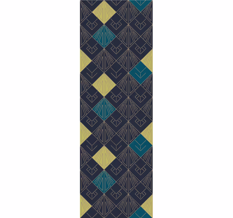 Geometric wallpaper geometric patterned decor - TenStickers