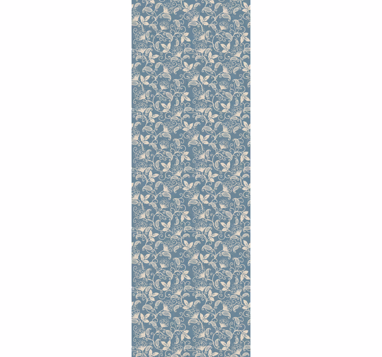 Floral ornament wallpaper floral vintage design - TenStickers