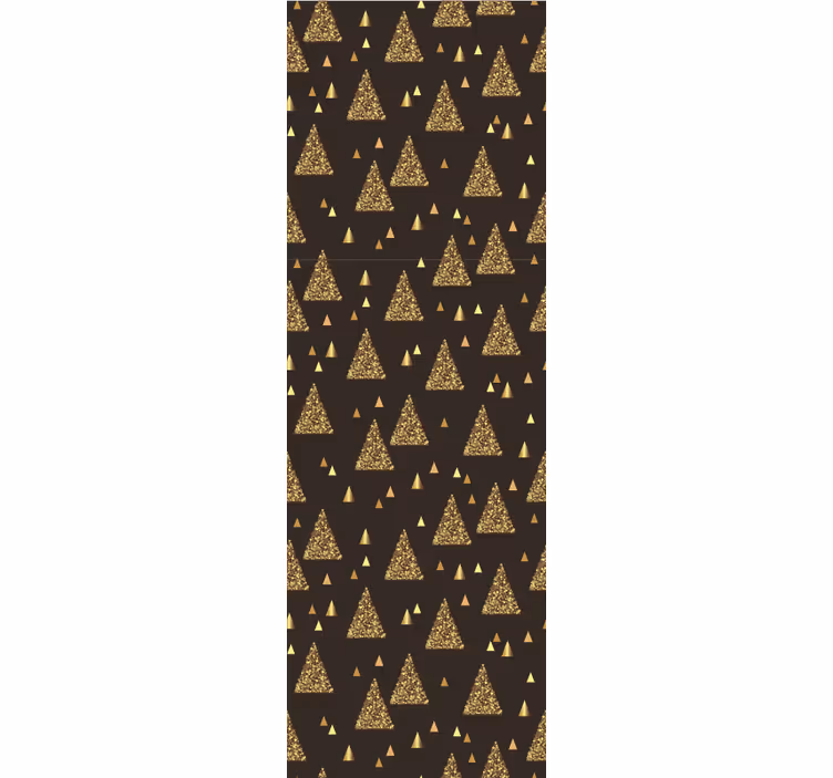 Golden Triangle Motif shapes wallpaper - TenStickers