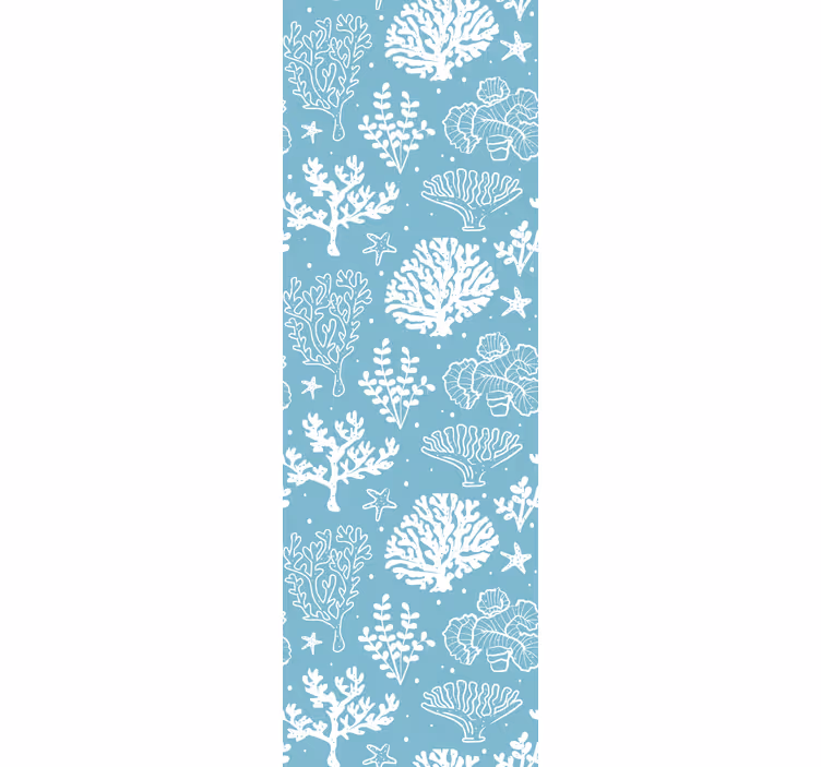 Underwater Botanicals fish wallpaper - TenStickers