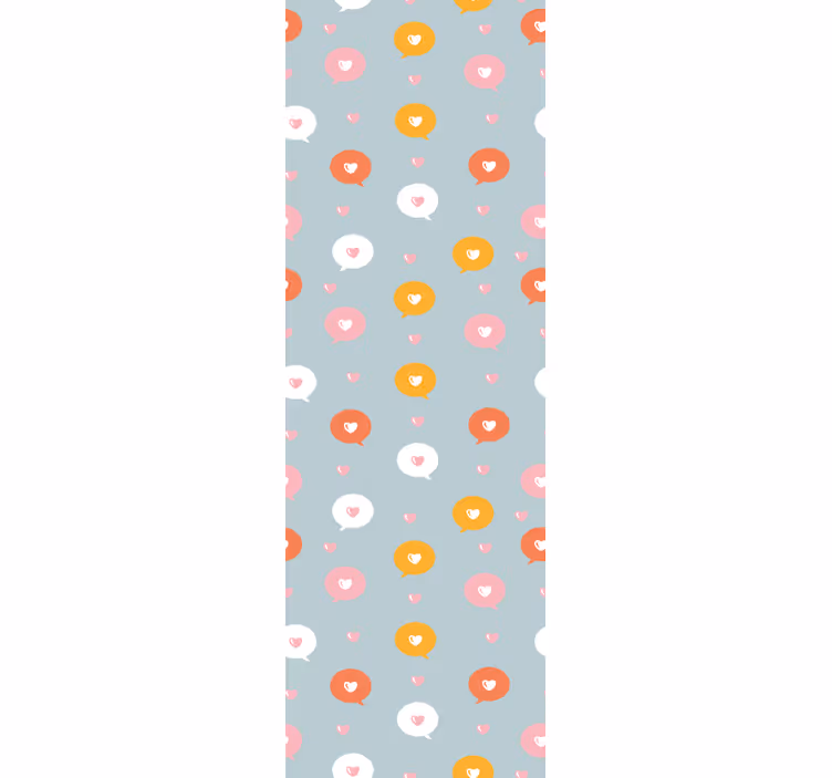 Polka dots wallpaper floral polka pattern - TenStickers