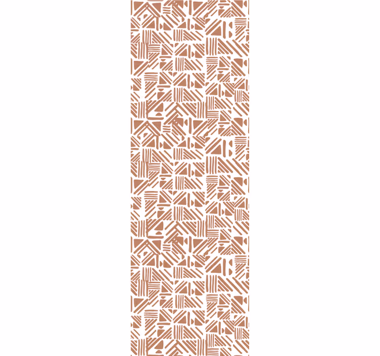 Geometric wallpaper with abstract geometric designs - TenStickers