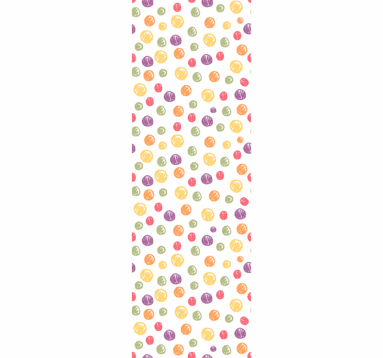 Polka dots wallpaper polka dot explosion - TenStickers