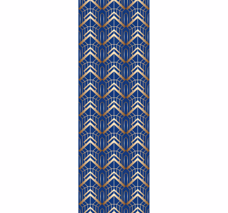 Geometric Arrow Point geometric wallpaper - TenStickers