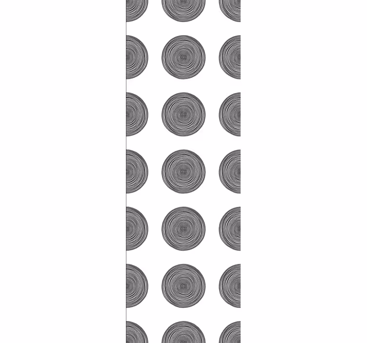Circular Wood Patterns texture pattern wallpaper - TenStickers