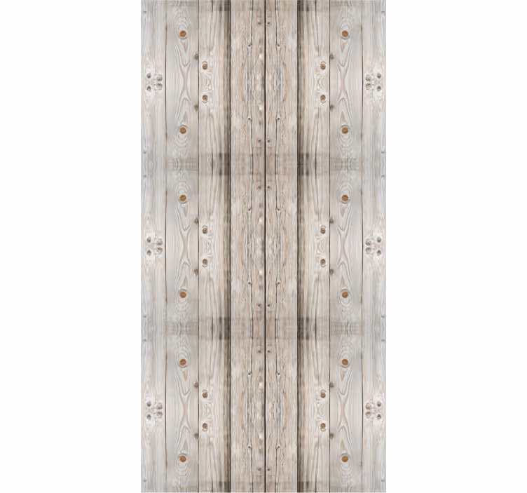 Rustic Plank Simulation wood wallpaper - TenStickers