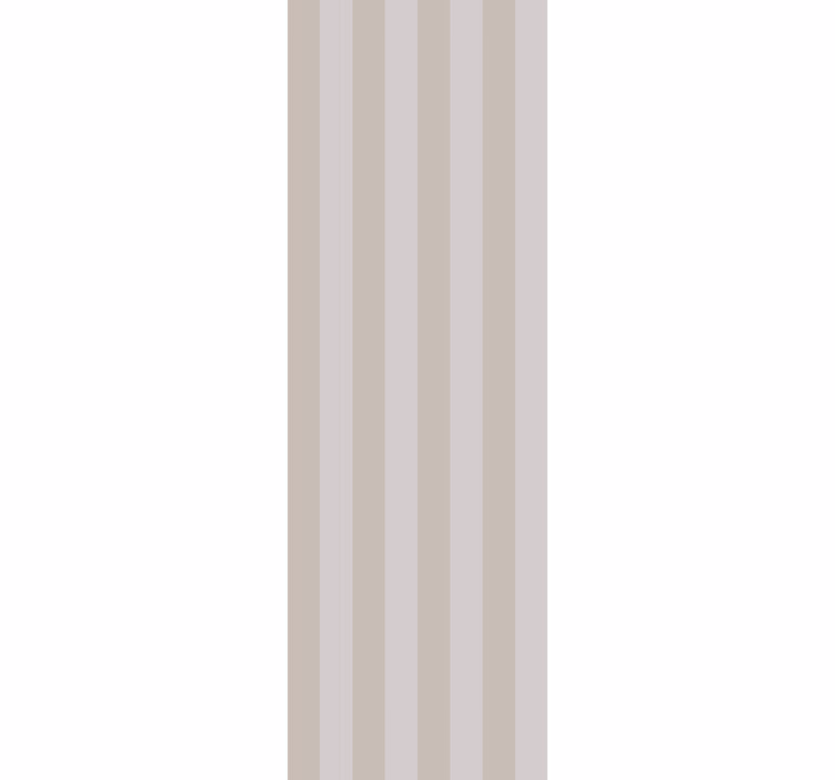 Elegant Beige Shades vertical line wallpaper - TenStickers