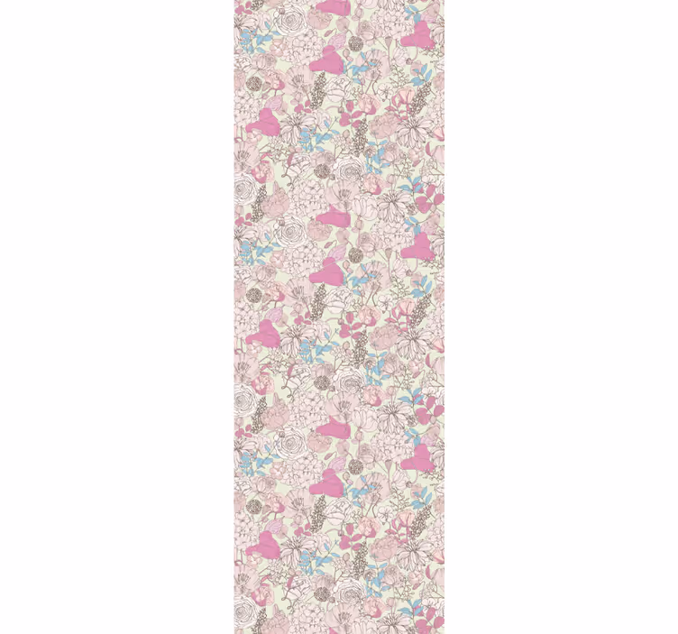 Floral ornament wallpaper vintage classic garden - TenStickers