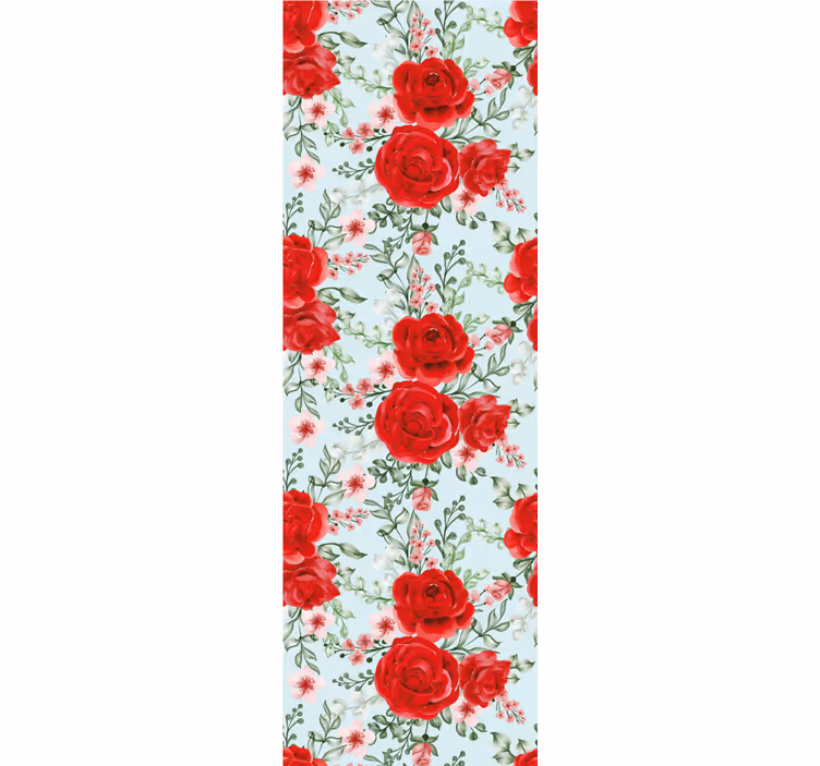 Grandmillenial flowers style Flower Wallpaper - TenStickers