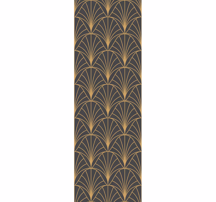 Elegant gold patterns modern wallpaper - TenStickers
