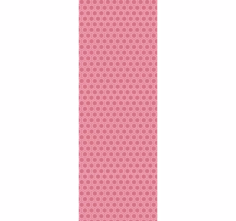 Honeycomb Textured Background polka dots wallpaper - TenStickers