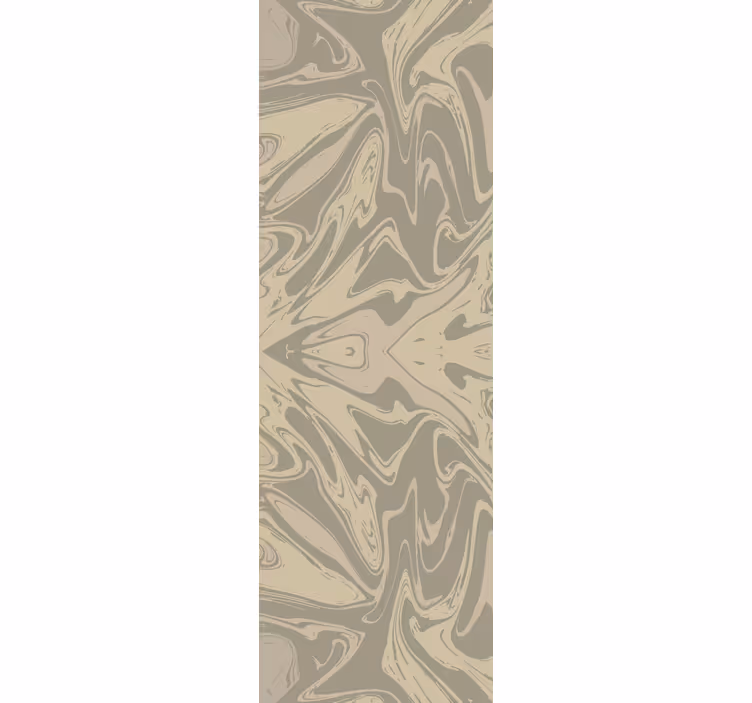 Stylish beige pattern abstract wallpaper - TenStickers