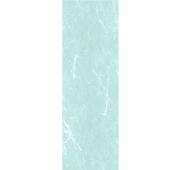 Japandi-style aquamarine Living Room Wallpaper - TenStickers