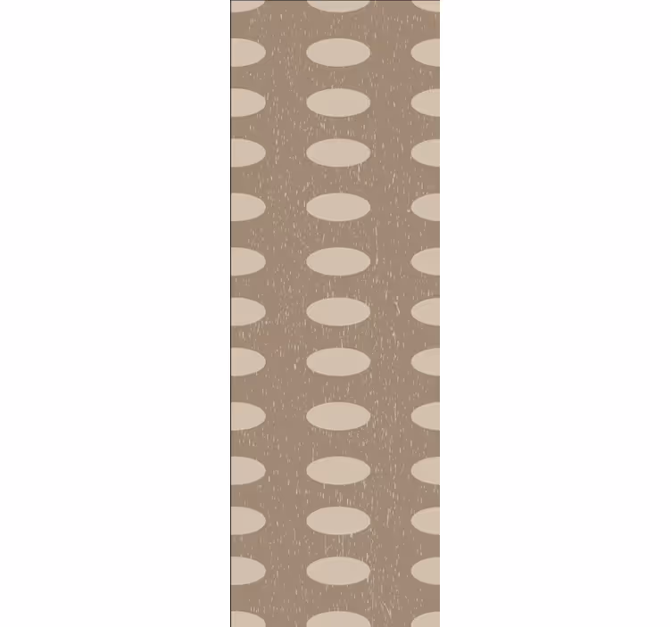 Oval Patterns Design polka dots wallpaper - TenStickers