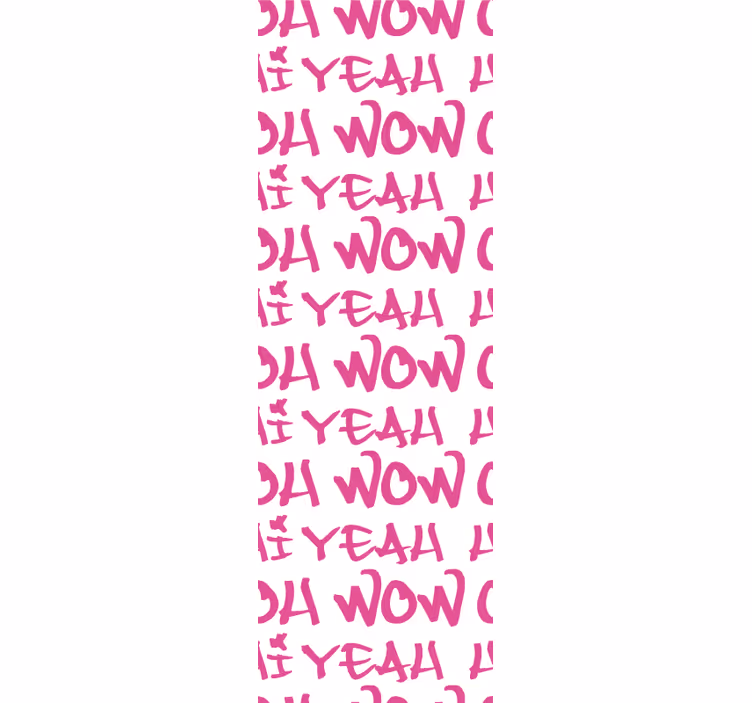 Expressive Phrase Design letter wallpaper - TenStickers