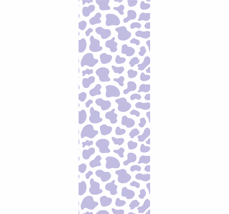 Purple cow print Teen wallpaper - TenStickers