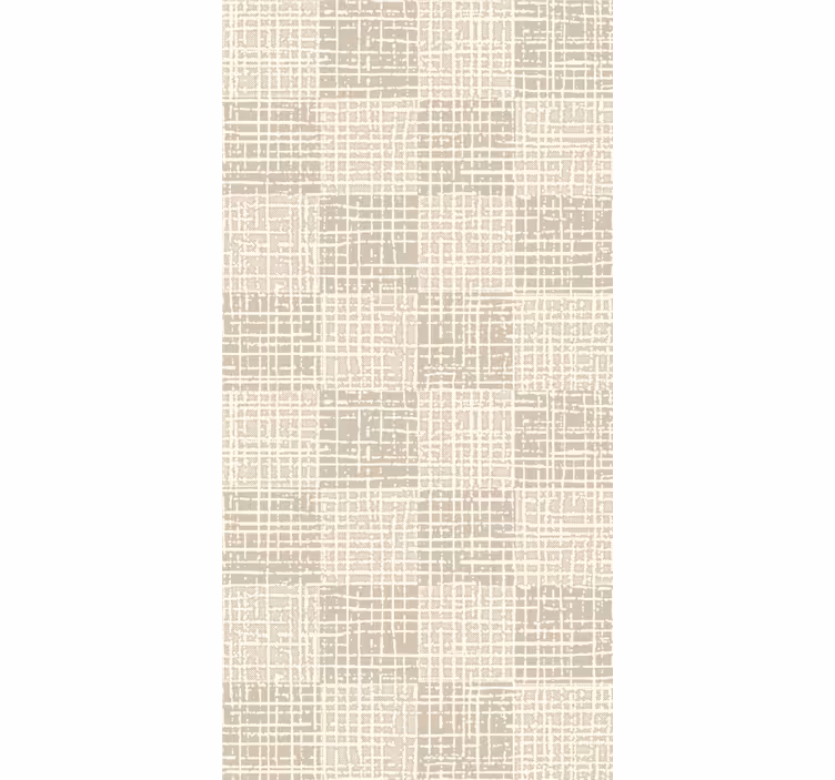 Neutral Grid Lines texture pattern wallpaper - TenStickers