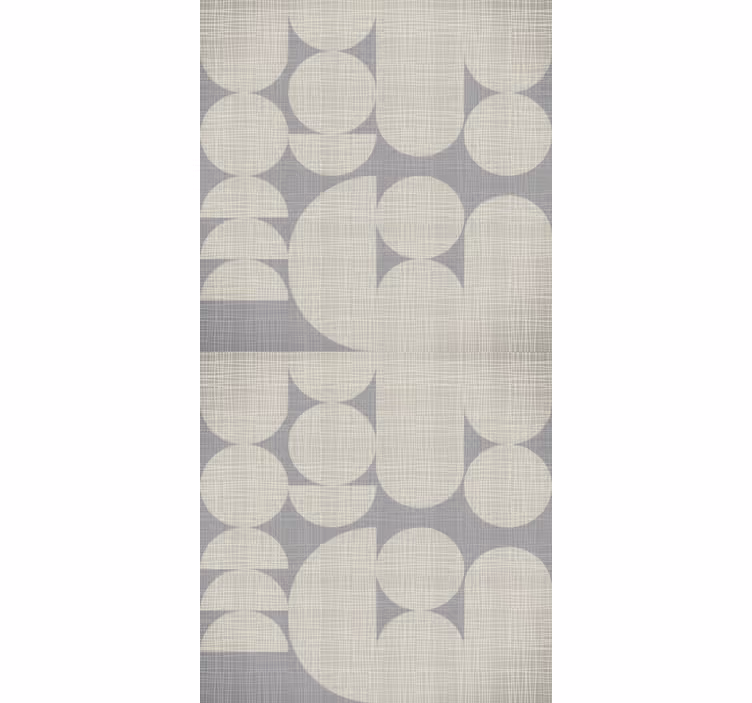 Gray geometric variation abstract wallpaper - TenStickers