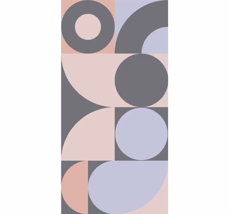 Modern subtle pattern geometric wallpaper - TenStickers